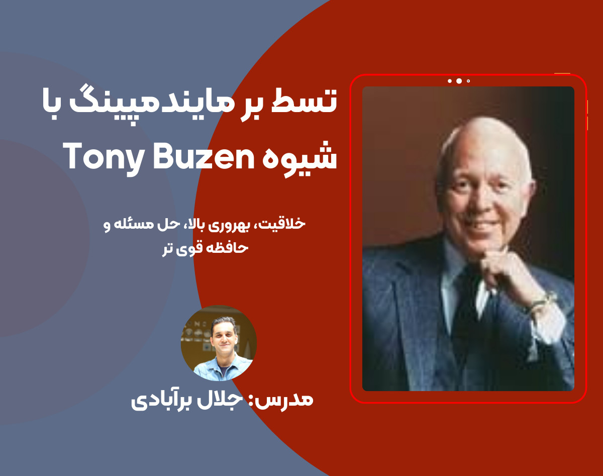 وبینار مسلط شدن به تکنیک مایند مپ برای ارتقای تفکر و بهره‌وری: خود را متمایز کنید!