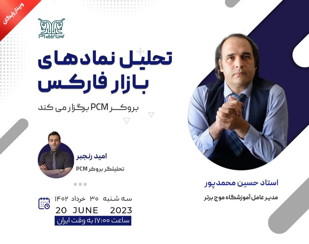 وبینار تحلیل نمادهای بازار فارکس