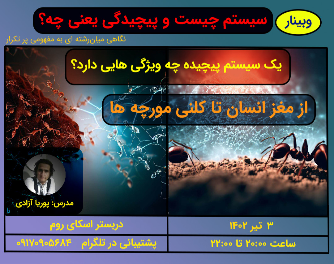 وبینار سیستم چیست؟ پیچیدگی یعنی چه؟