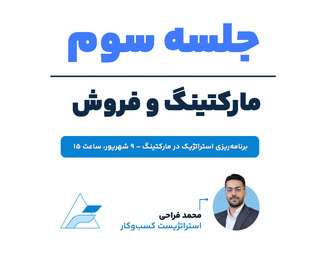 جلسات تخصصی مارکتینگ و فروش (جلسه سوم، برنامه‌ریزی استراتژیک در مارکتینگ)