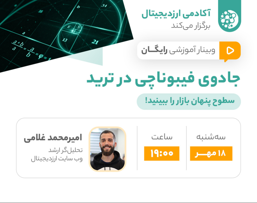 وبینار جادوی فیبوناچی در ترید؛ سطوح پنهان بازار را ببینید!