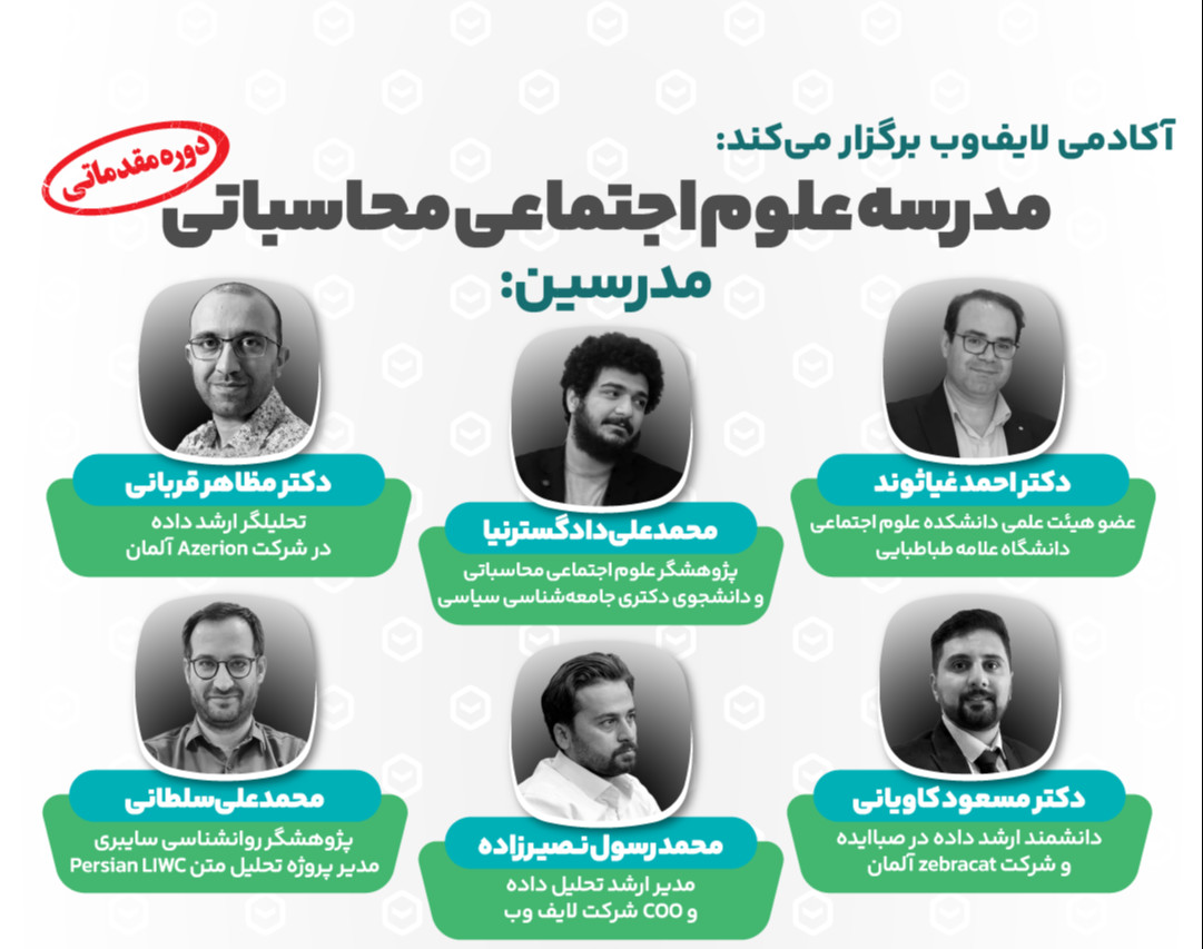 وبینار کارگاه علوم اجتماعی محاسباتی