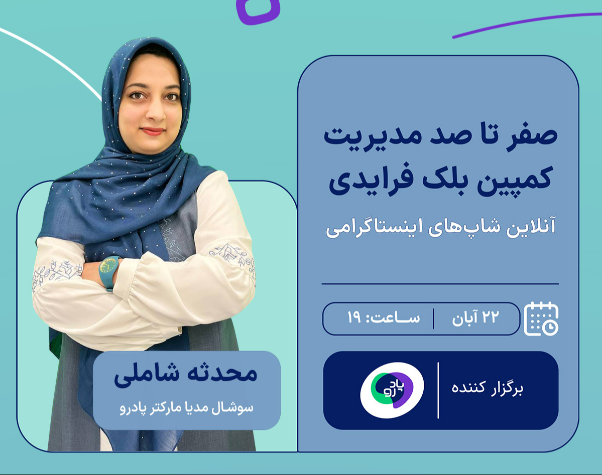 وبینار صفر تا صد مدیریت کمپین بلک فرایدی آنلاین شاپ‌های اینستاگرامی