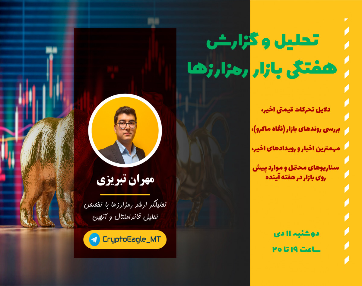 بازار رمزارزها: تحلیل جامع وضعیت فعلی + موارد مهم هفته آینده