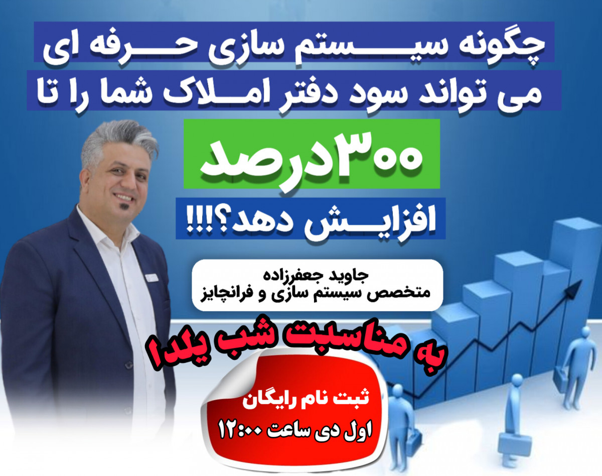 "چگونه سیستم‌سازی حرفه‌ای می‌تواند سود دفتر املاک شما را تا 300% افزایش دهد؟"