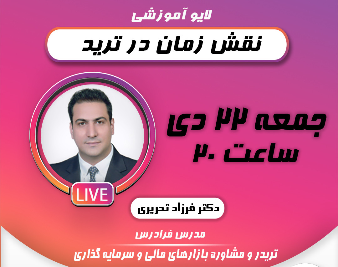 وبینار نقش زمان در ترید