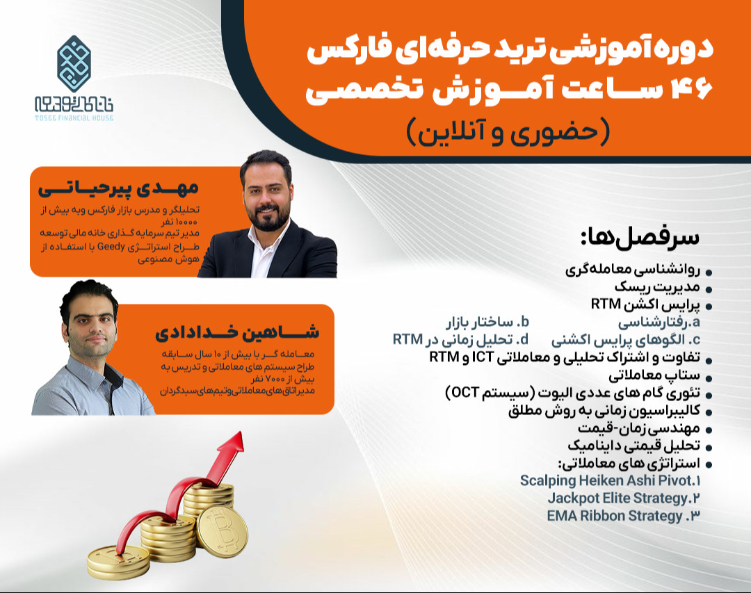 وبینار دوره آموزشی ترید حرفه‌ای فارکس