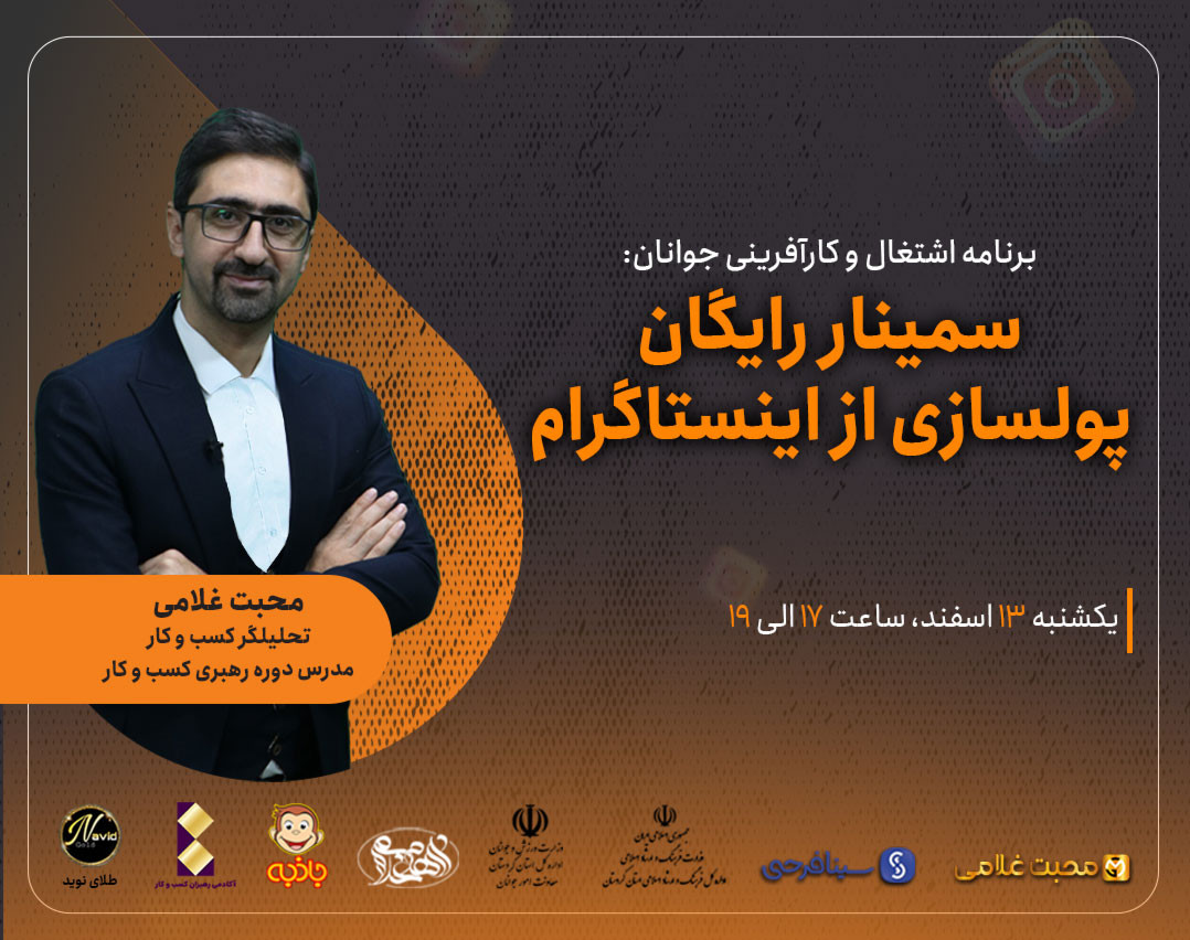 وبینار پولسازی از اینستاگرام
