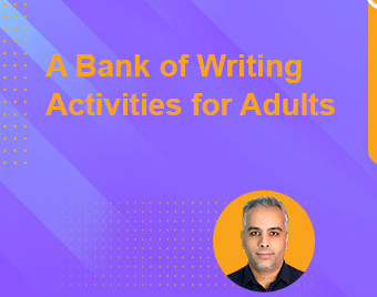 وبینار A Bank of Writing Activities for Adults