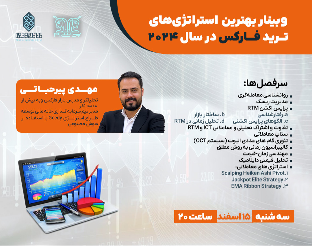 وبینار بهترین استراتژی‌های ترید فارکس در سال 2024
