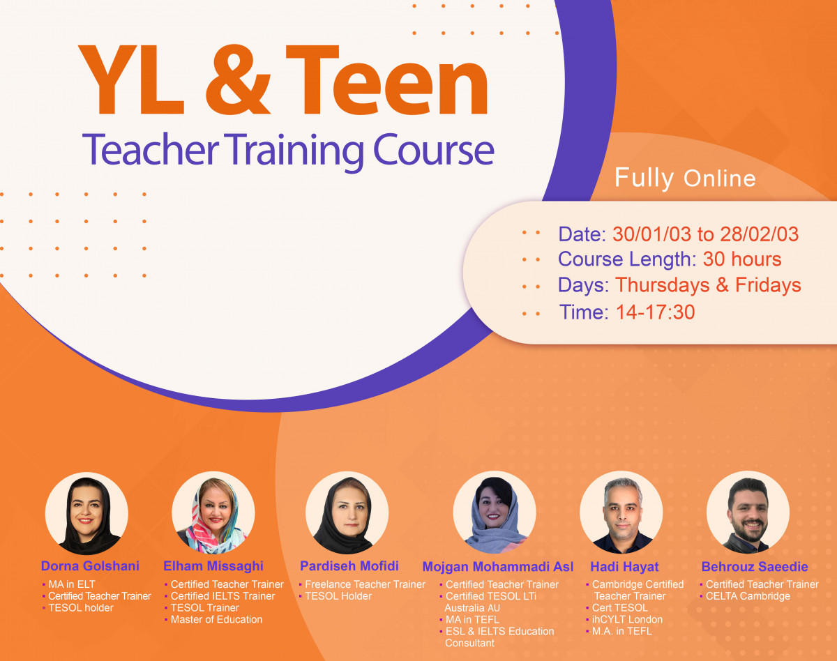 وبینار Yl & Teen Teacher Training Course