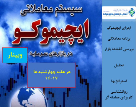 رکورد وبینار سیستم معاملاتی ایچیموکو در بازار سرمایه- جلسه اول و دوم- (کارگزاری آفتاب درخشان خاورمیانه)