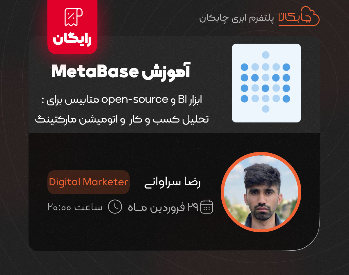 وبینار آموزش Metbase [متابیس ابزاری که فعالان مارکتینگ و بیزنس باید بدانند]