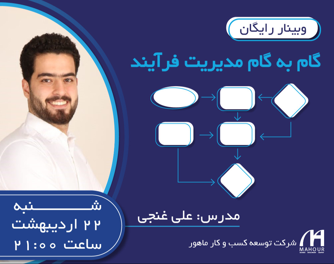 وبینار گام به گام مدیریت فرآیند