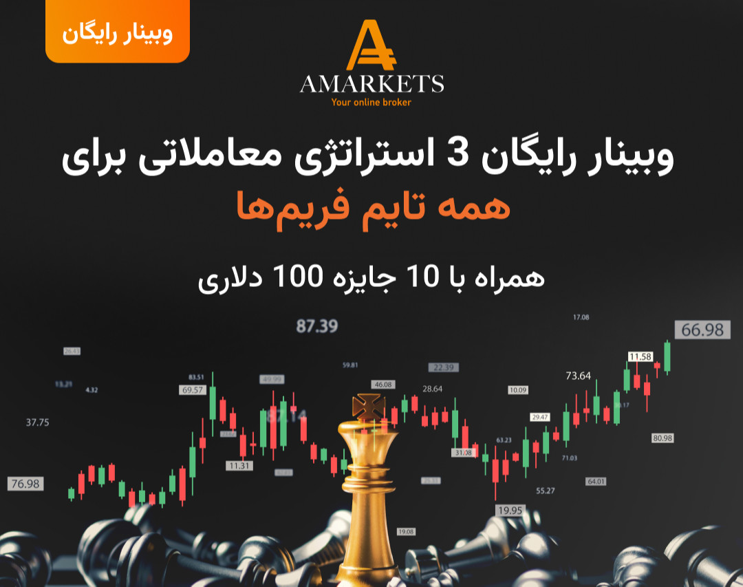 وبینار رایگان ۳ استراتژی معاملاتی برای همه تایم فریم‌ها