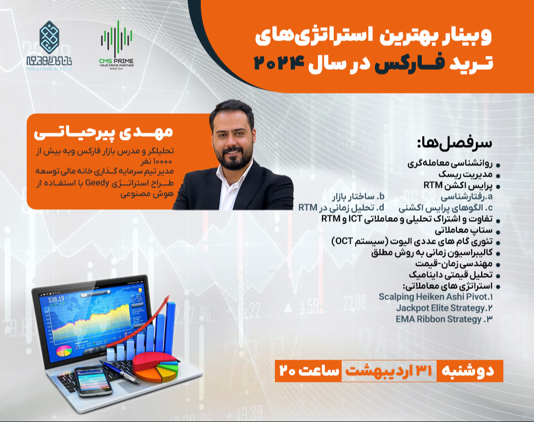 وبینار بهترین استراتژی‌های ترید فارکس در سال 2024
