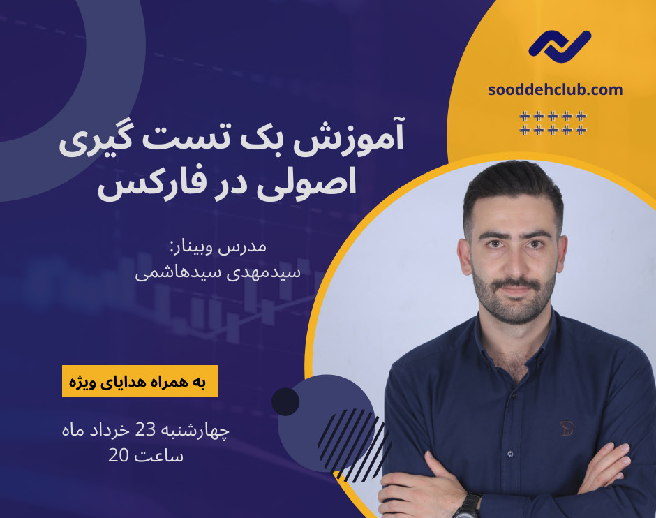 وبینار آموزش بک تست گیری اصولی در فارکس