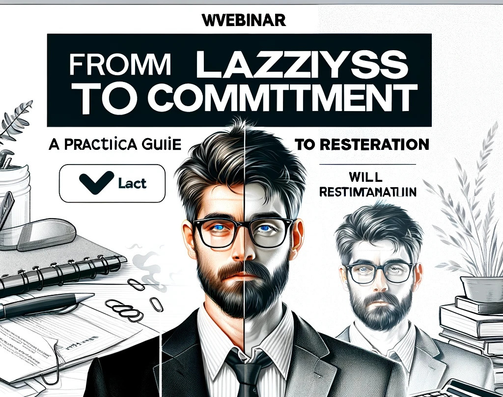 وبینار از تنبلی به تعهد