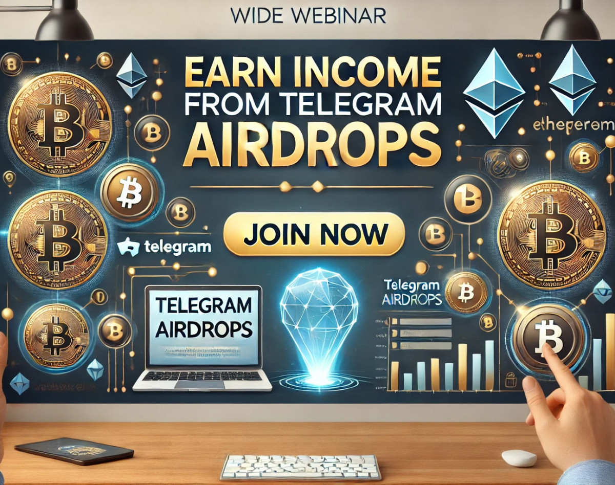 وبینار آموزش کسب درآمد از ایردراپ‌های تلگرامی