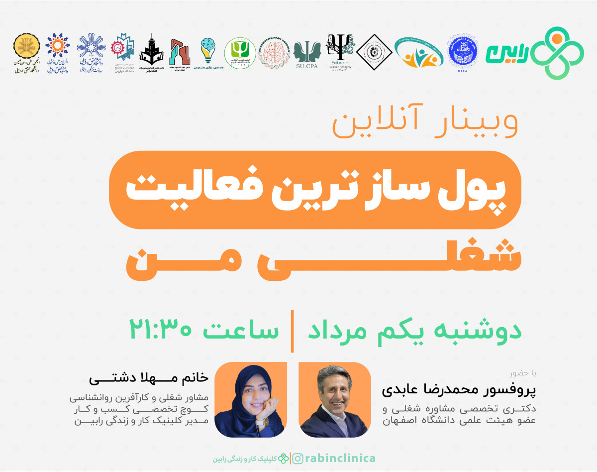 وبینار پول ساز ترین فعالیت شغلی من