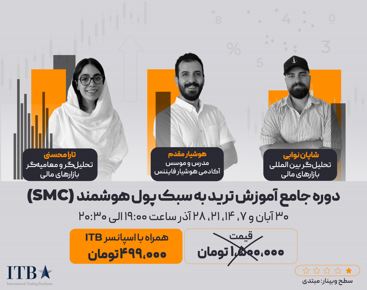 دومین دوره جامع آموزش ترید به سبک پول هوشمند (SMC)