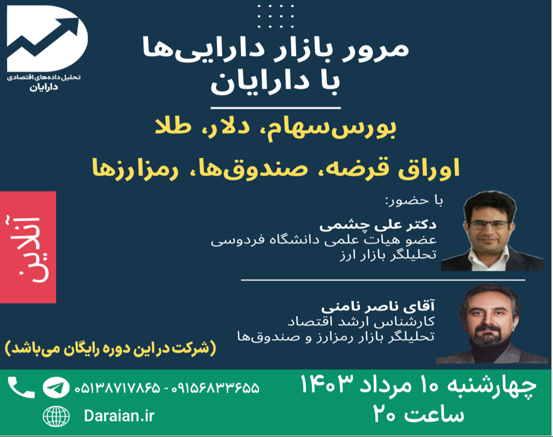 وبینار مرور بازار دارایی ها با دارایان