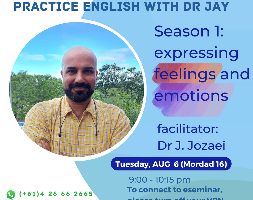 وبینار Practical English Conversation: Expressing Feelings and Emotions