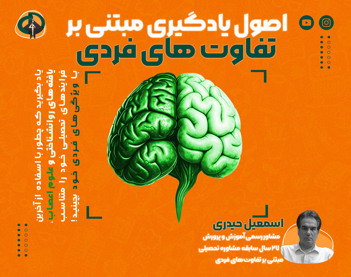 وبینار اصول یادگیری مبتنی بر تفاوت‌های فردی