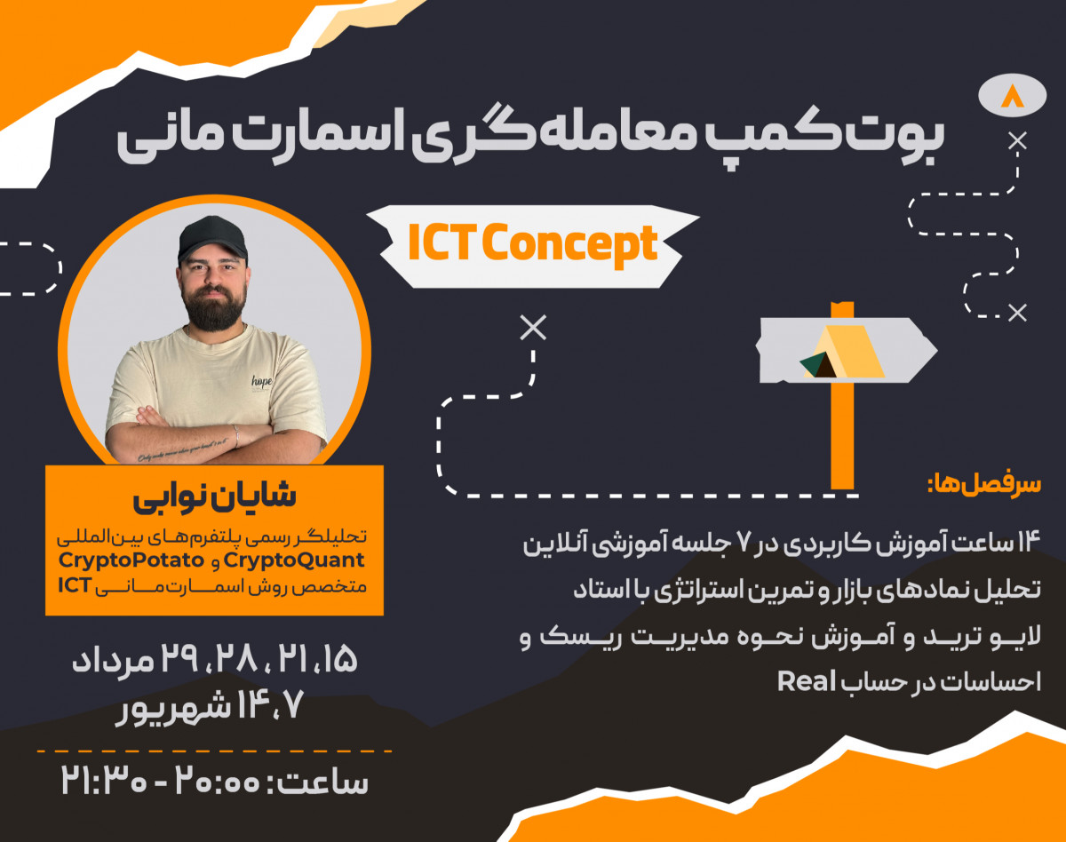 وبینار بوتکمپ آموزش درآمد دلاری | اسمارت مانی به سبک ICT