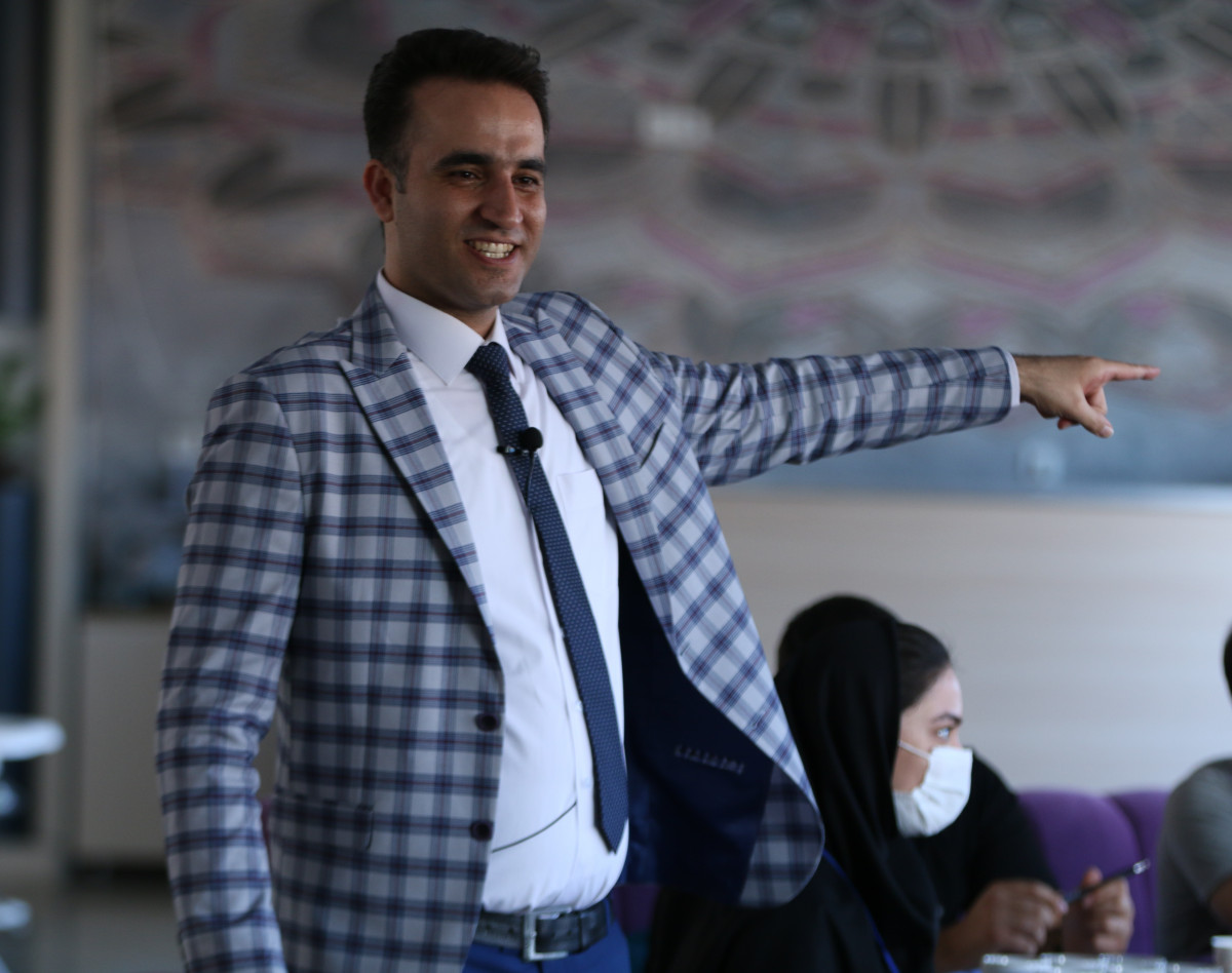 وبینار تست جسارت VIP  جناب آقای سیامک طاهرخانی تاکستانی بزرگوار