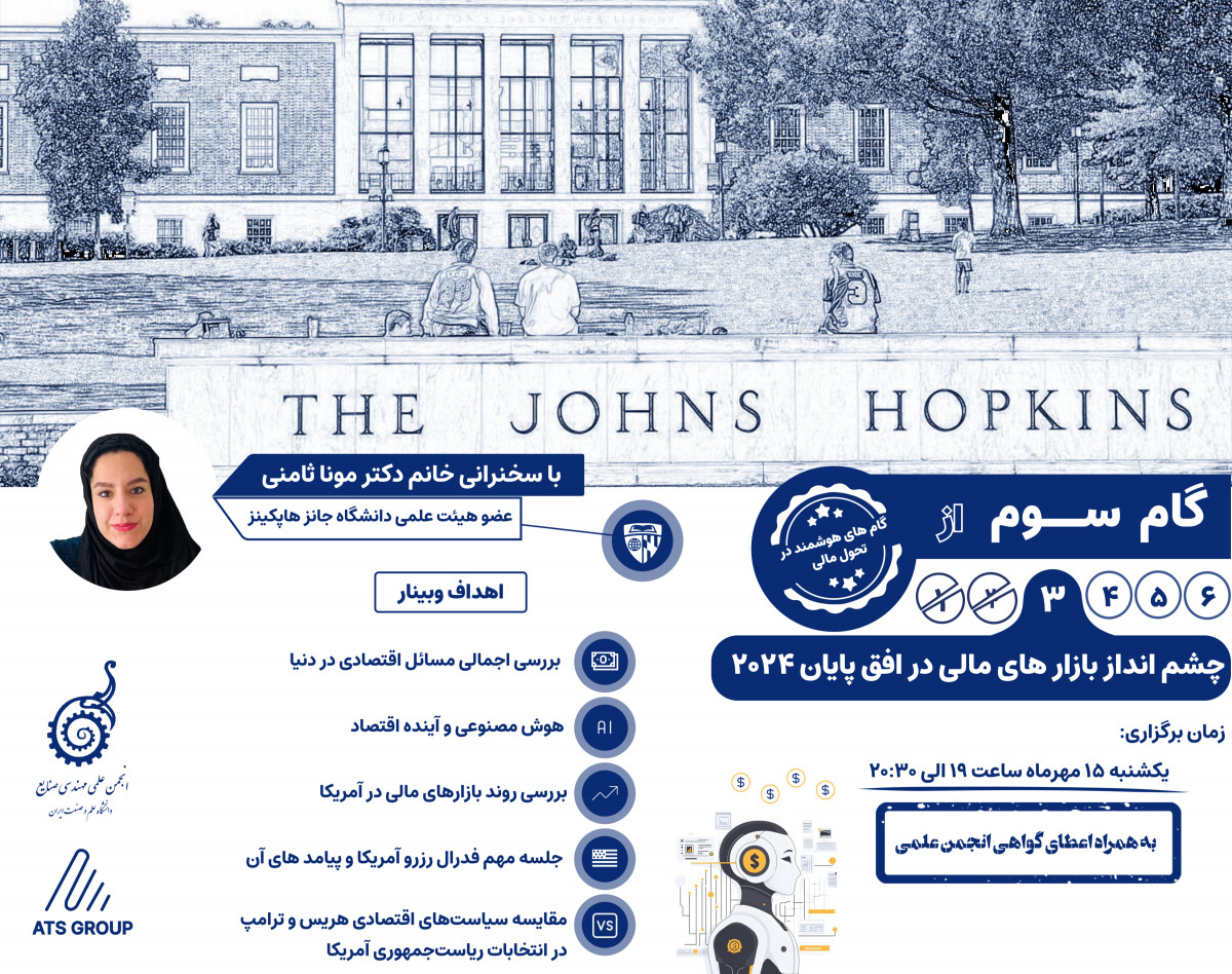 وبینار چشم انداز بازار های مالی در افق پایان 2024