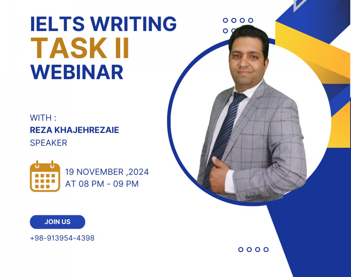 وبینار رایتینگ آیلتس Task II