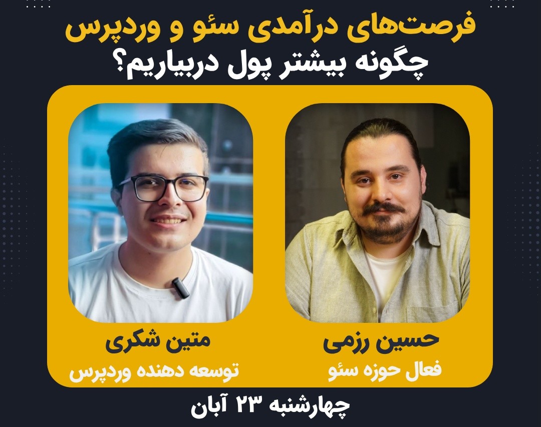 فرصت‌های درآمدی در سئو و وردپرس |  چگونه بیشتر پول دربیاریم؟