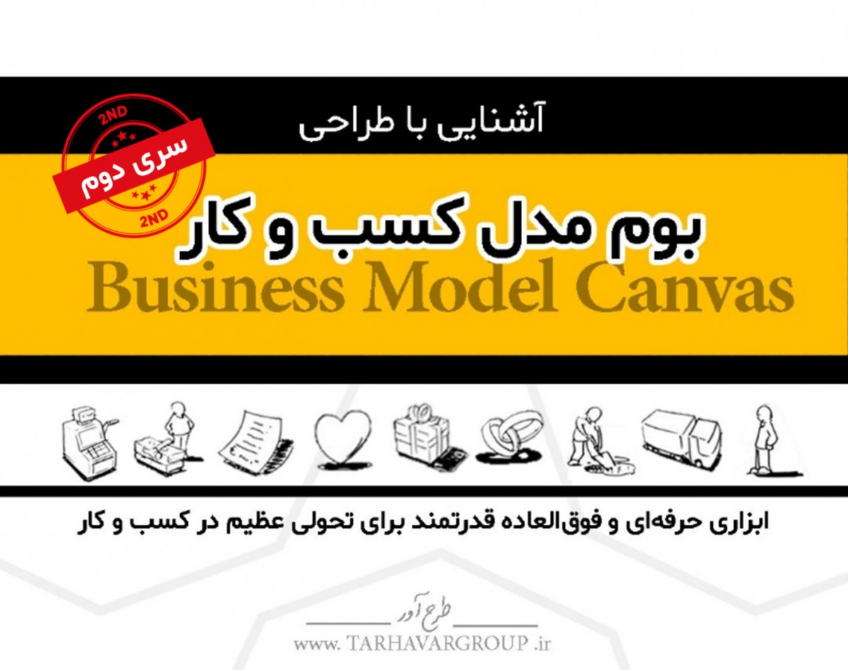 وبینار آشنایی با طراحی بوم مدل کسب و کار (سری دوم)