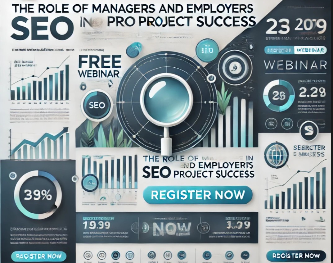 وبینار "نقش مدیران و کارفرمایان در موفقیت پروژه‌های سئو"