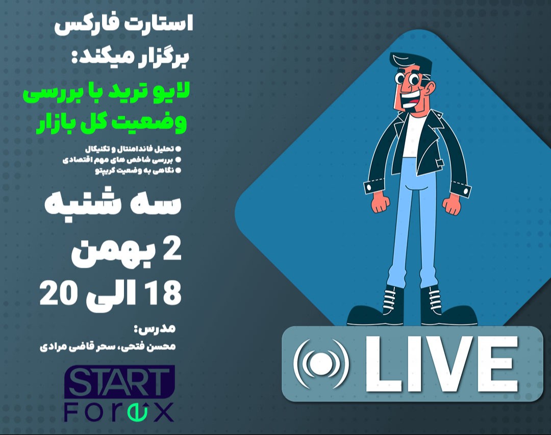 وبینار لایو ترید فارکس با بررسی وضعیت کل بازار