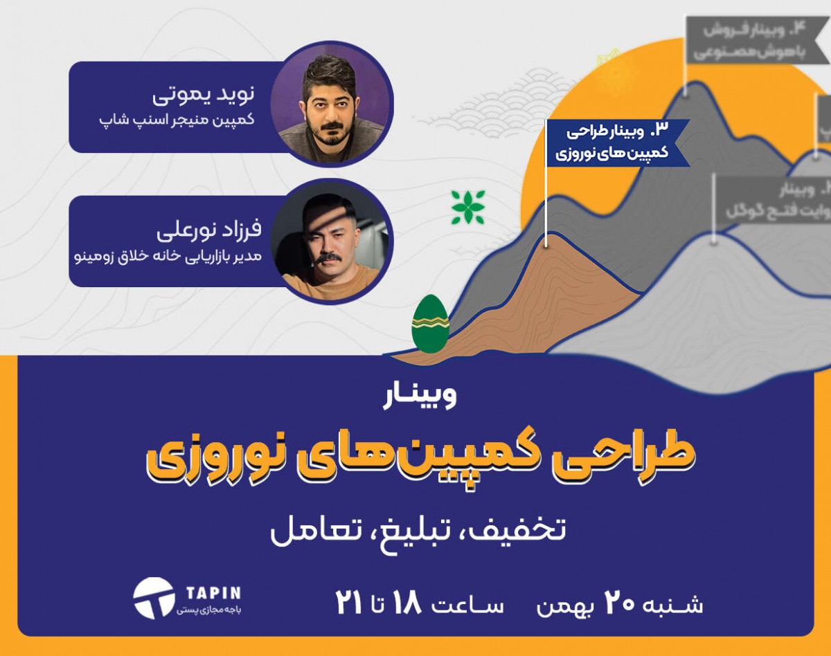 وبینار طراحی کمپین های نوروزی
