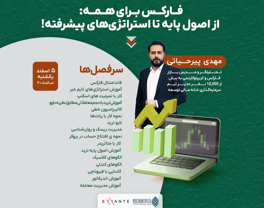 وبینار فارکس برای همه: از اصول پایه تا استراتژی‌های پیشرفته!