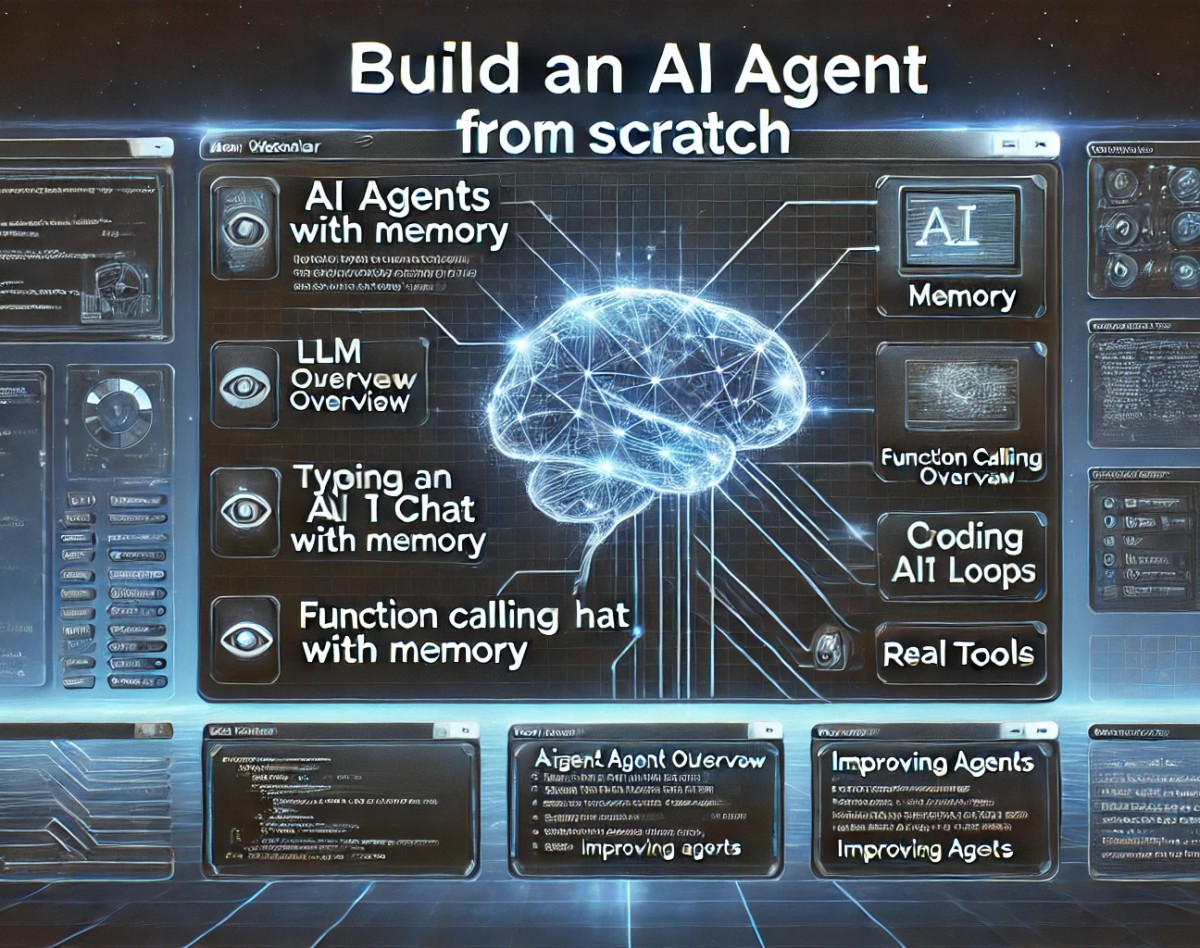وبینار Building an AI agent from scratch