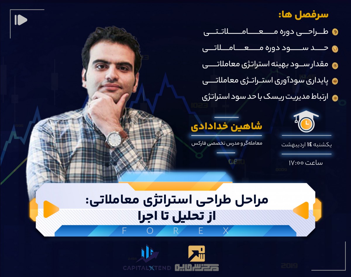 وبینار مراحل طراحی استراتژی معاملاتی: از تحلیل تا اجرا