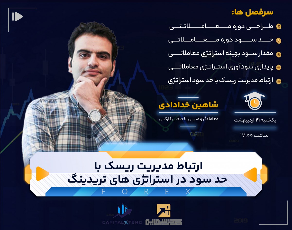 وبینار ارتباط مدیریت ریسک با حد سود در استراتژی های تریدینگ