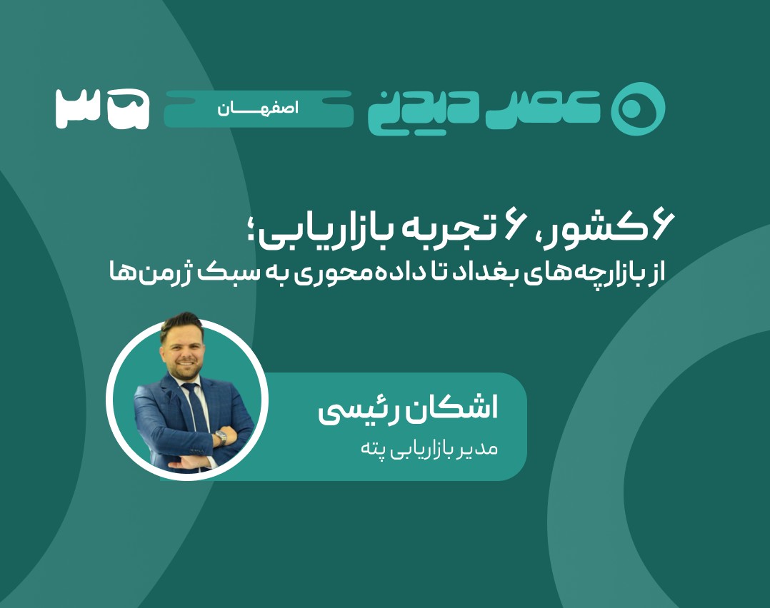 وبینار ۶کشور، ۶ تجربه بازاریابی؛  از بازارچه‌های بغداد تا داده‌محوری به سبک ژرمن‌ها