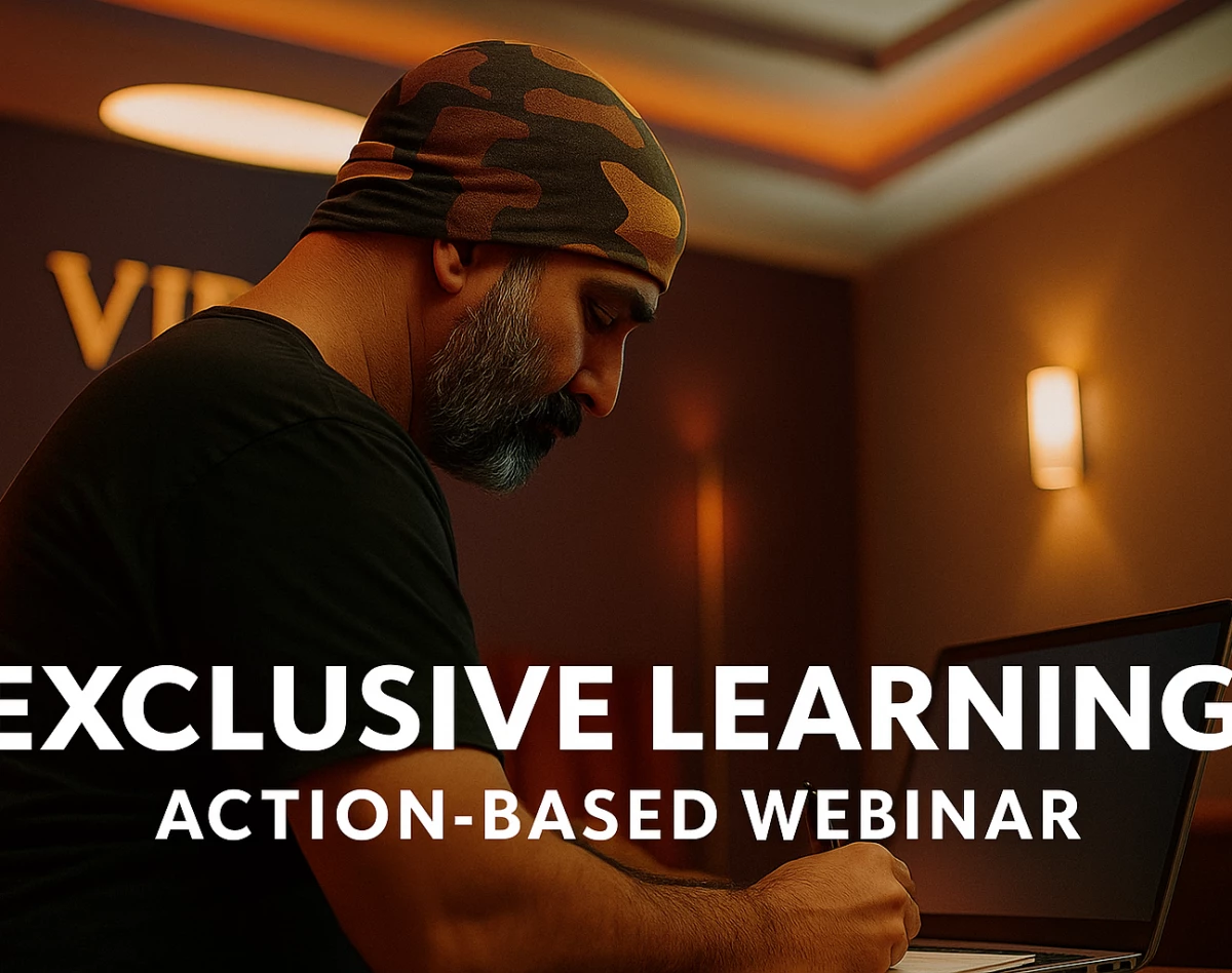 وبینار “تقویت عضله شانس ” — سر صف موفقیت باش