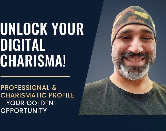 وبینار پروفایل حرفه‌ای و کاریزماتیک؛ اولین قدم موفقیت در دنیای امروز!