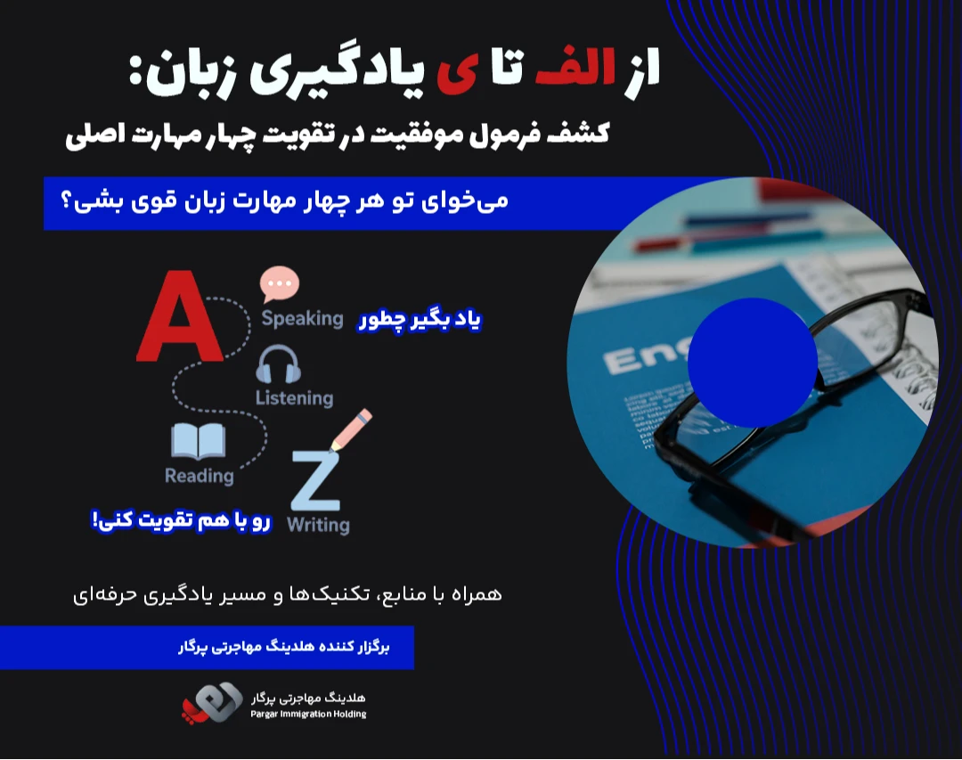 وبینار از الف تا ی یادگیری زبان: کشف فرمول موفقیت در تقویت چهار مهارت اصلی