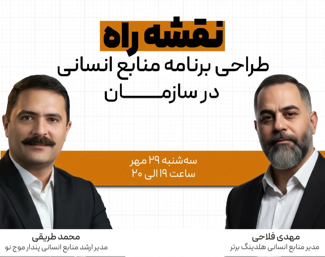 نقشه‌راه طراحی برنامه منابع انسانی در سازمان