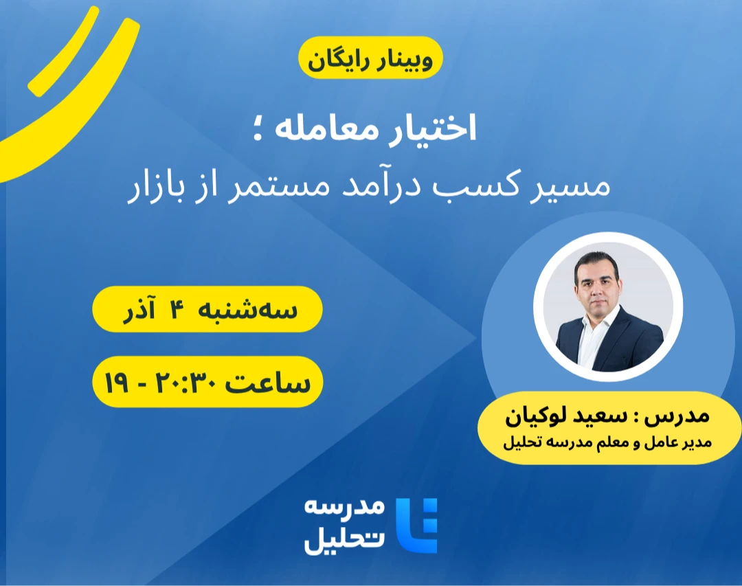 وبینار اختیار معامله ؛ مسیر کسب درآمد مستمر از بازار