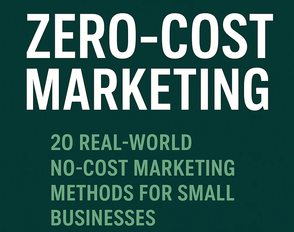 وبینار بیست روش واقعی بازاریابی بدون هزینه برای کسب‌وکارهای کوچک ( Zero-Cost Marketing  )