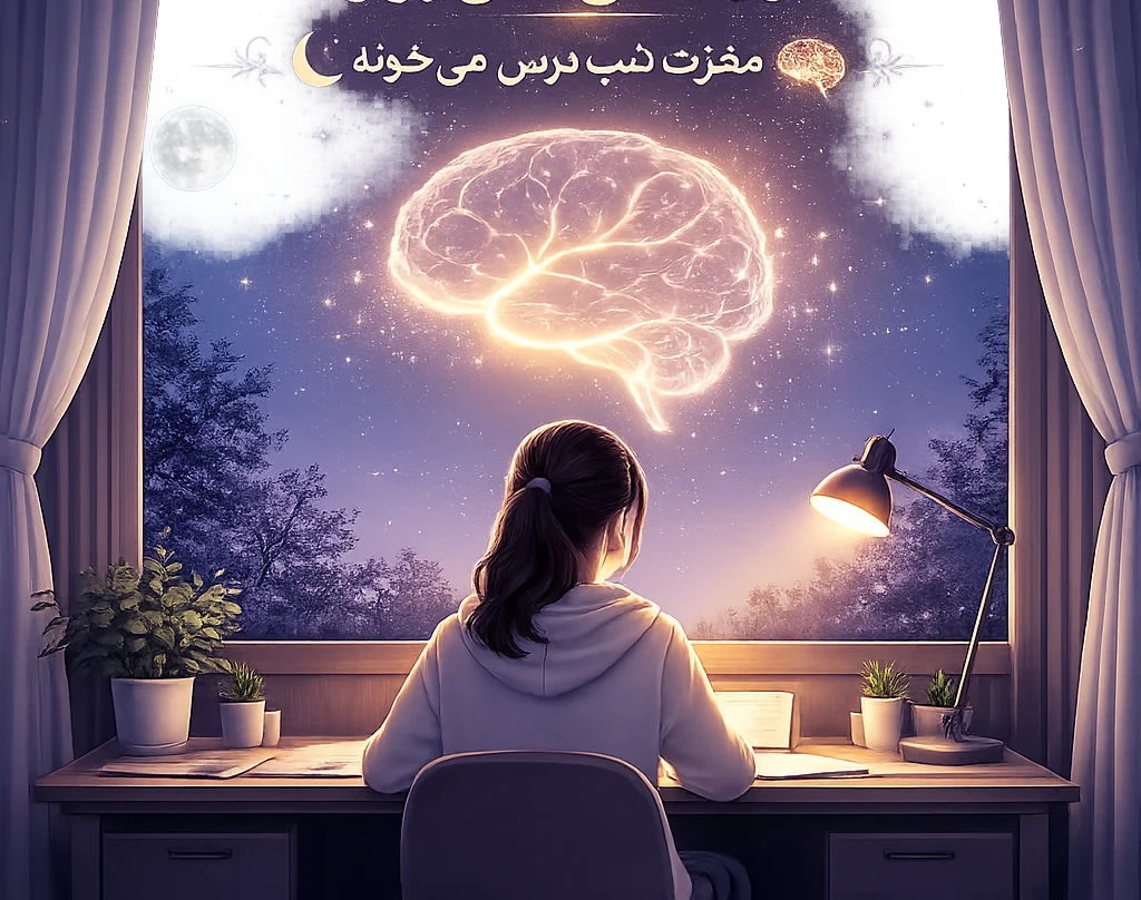 وبینار خواب تنبلی نیست .{خواب سرمایه گذاری مغز برای موفقیت فرداست }