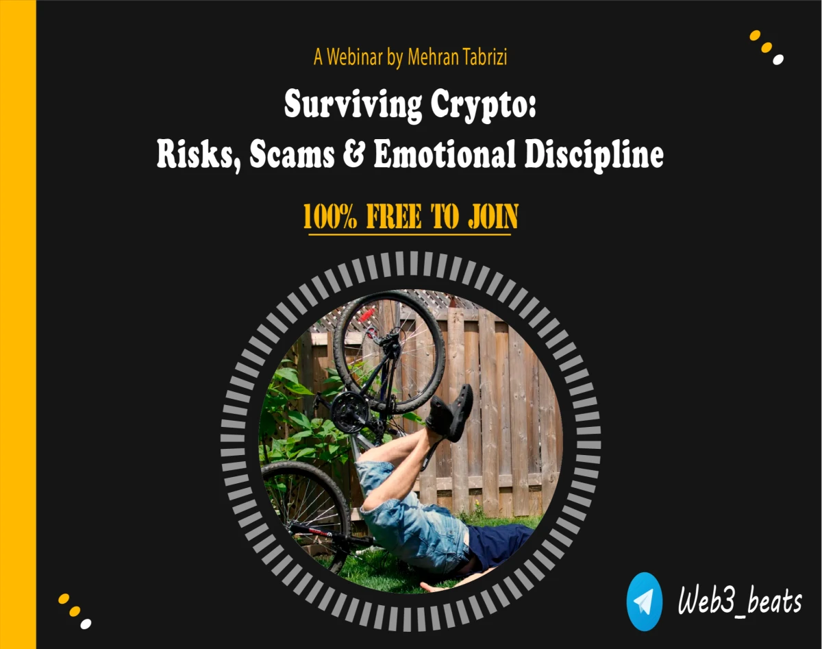 وبینار خطر واژگونی (بررسی جامع خطراتی که در بازار رمزارزها، سرمایه شما را تهدید می‌کند)